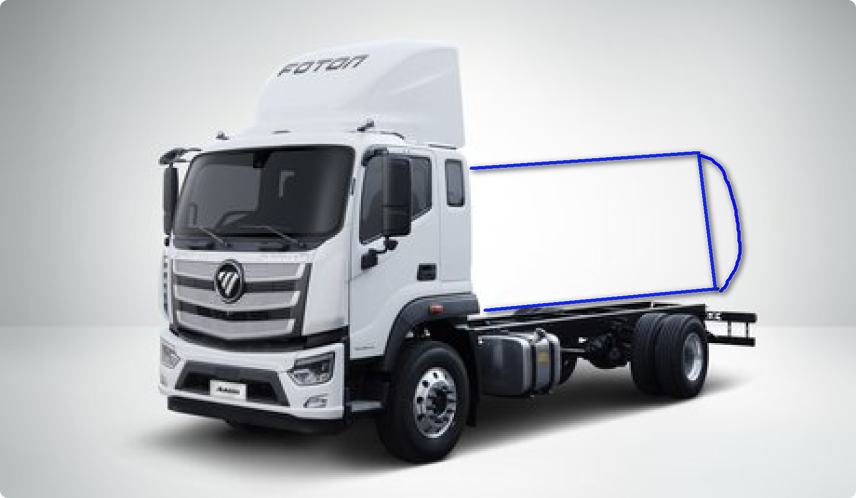 Foton S35 шторно-бортовой